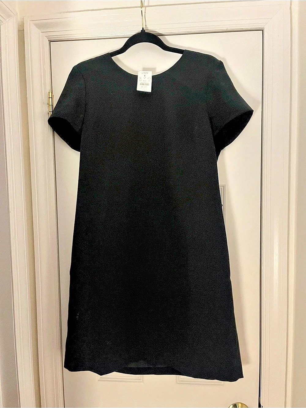 J.Crew factory suiting dress Mini Dress in Black Size 10